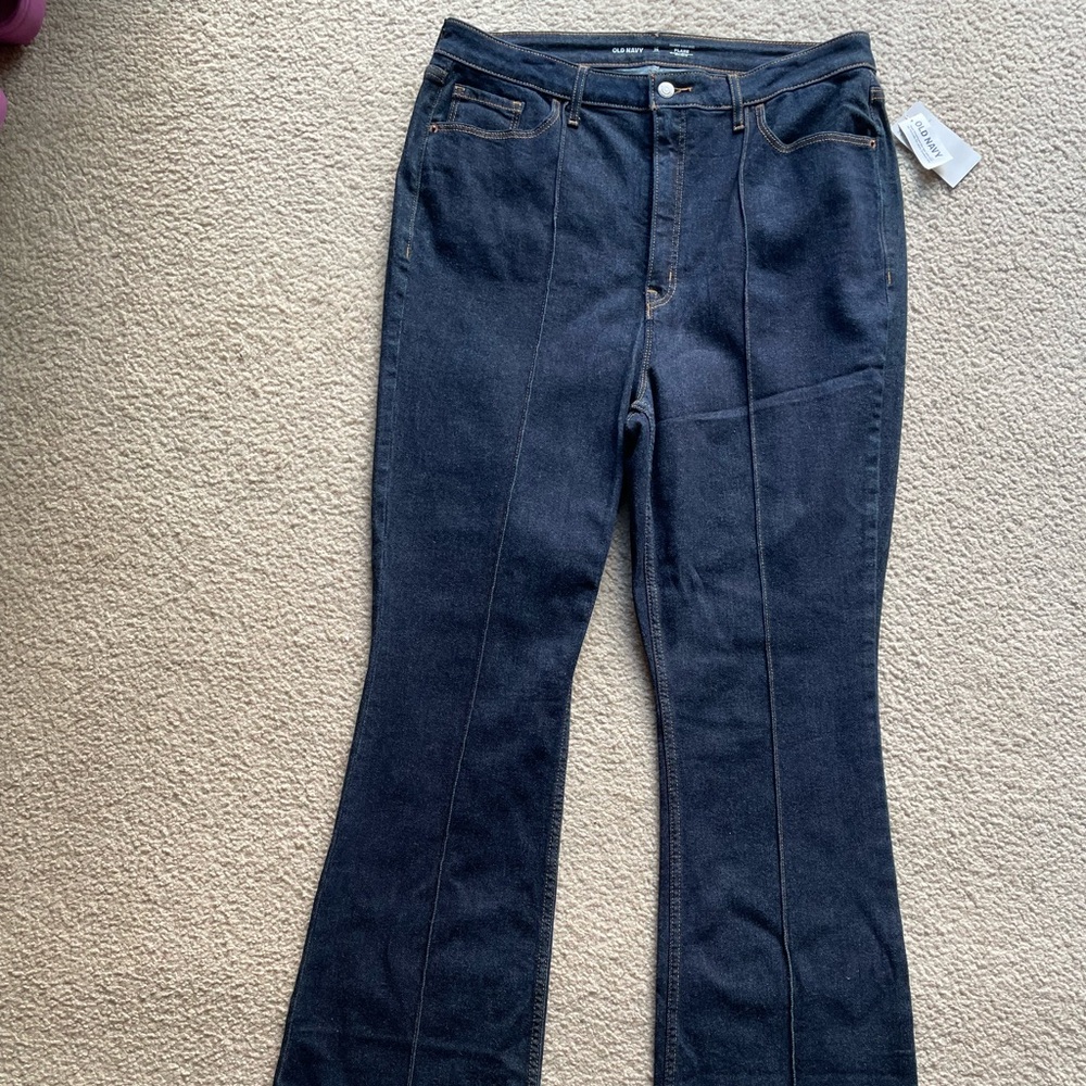 Old Navy flare jeans. Size 16 tall
